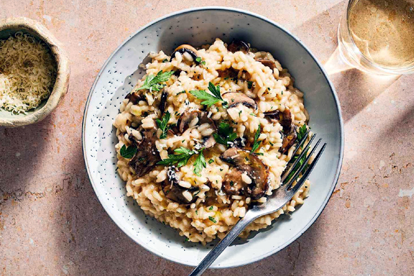 Italy Mushroom Risotto